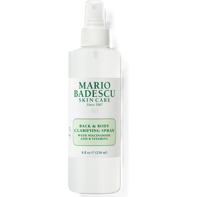 Mario Badescu Back & Body Clarifying Spray with Niacinimide and B-Vitamins 236ml