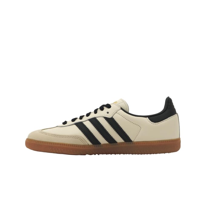 adidas Samba OG Cream White Sand Strata damessneakers Core-Black ID0478 40 beige