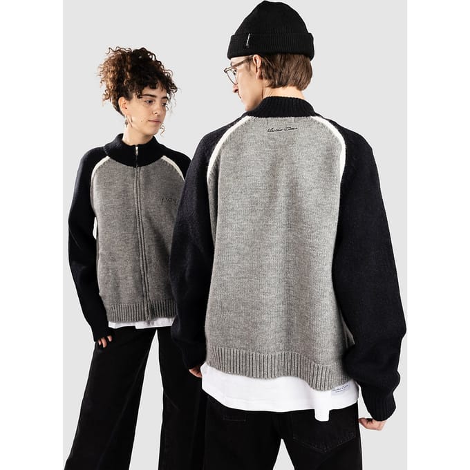 Another Cotton Lab Another Zip Vest zwart