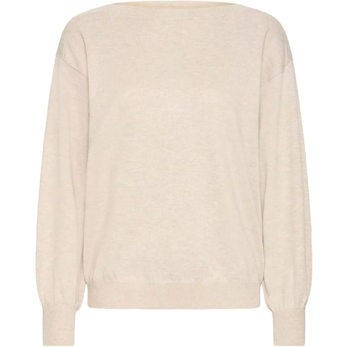 ICHI - IHLULS BOAT NECK LS - Dames - Gebreide truien