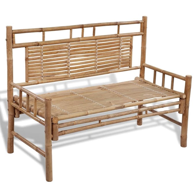 vidaXL - Tuinbank - 120 - cm - bamboe