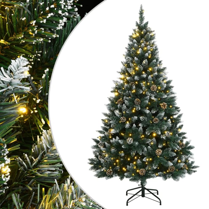 vidaXL - Kunstkerstboom - met - 150 - LED's - 150 - cm