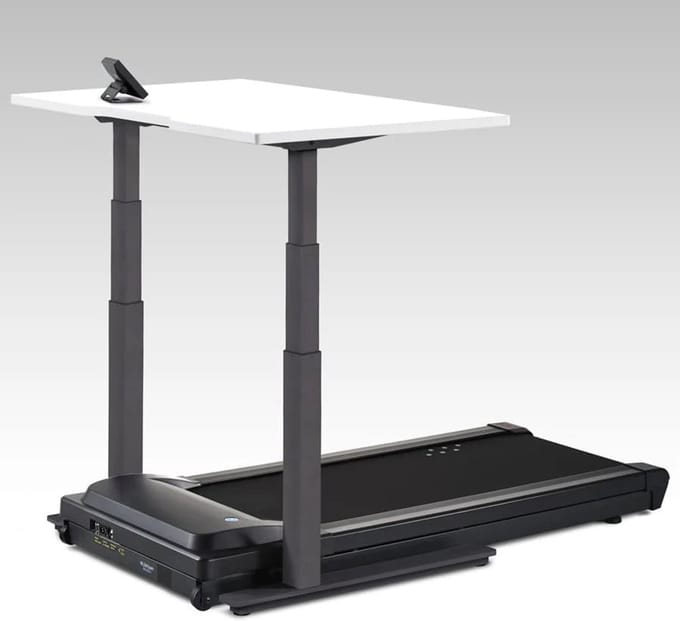LifeSpan TR5000 Power Loopband met zit-sta bureau en Smart Console SC130 (97 cm)