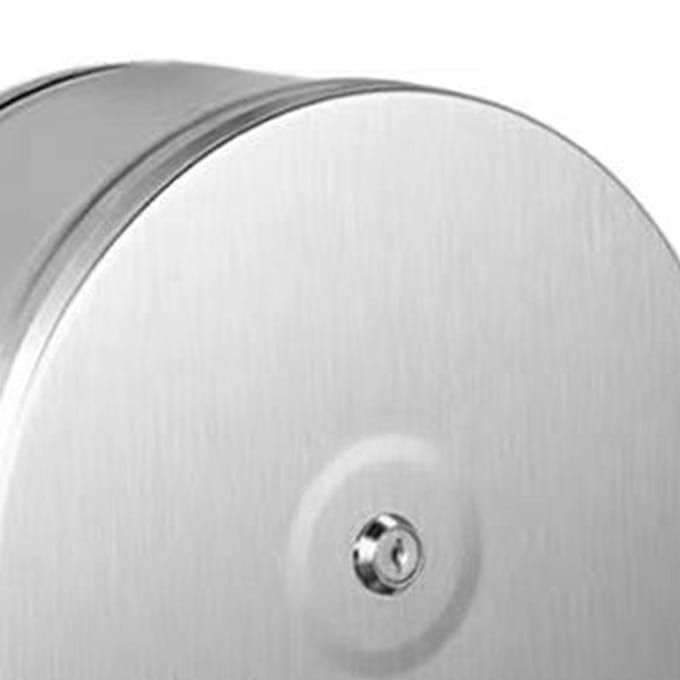 Papierhanddoekhouder RVS Satijn Afwerking Waterdicht Toiletpapierhouder Tissue Dispenser white