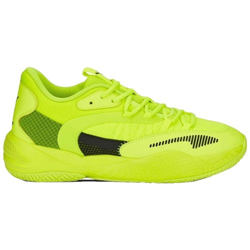Basketbalschoenen Puma Baskets court rider 2.0 fluorescent green