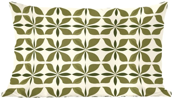 Sierkussens - Kussentjes Woonkamer - 60x40 cm - Botanisch - Retro - Groen