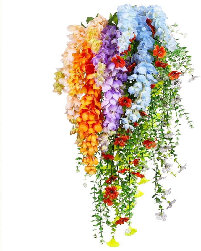Dailygoods - Longzhuo Lily Art Flowers, Hydrangea Kunstplanten