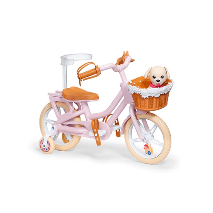 Zapf Creation BABY Born Fiets met Lucky Poppen toebehoren