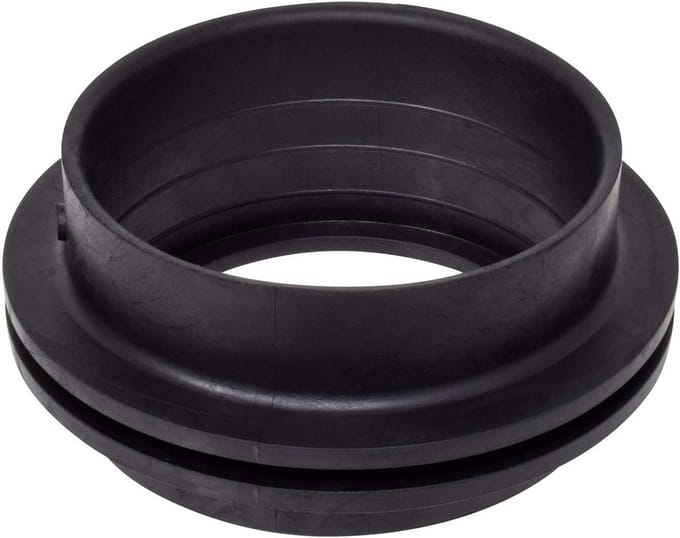 Rubber Tank Doorvoertule 3" In Zwart Voor Polyethyleen Holdingtanks