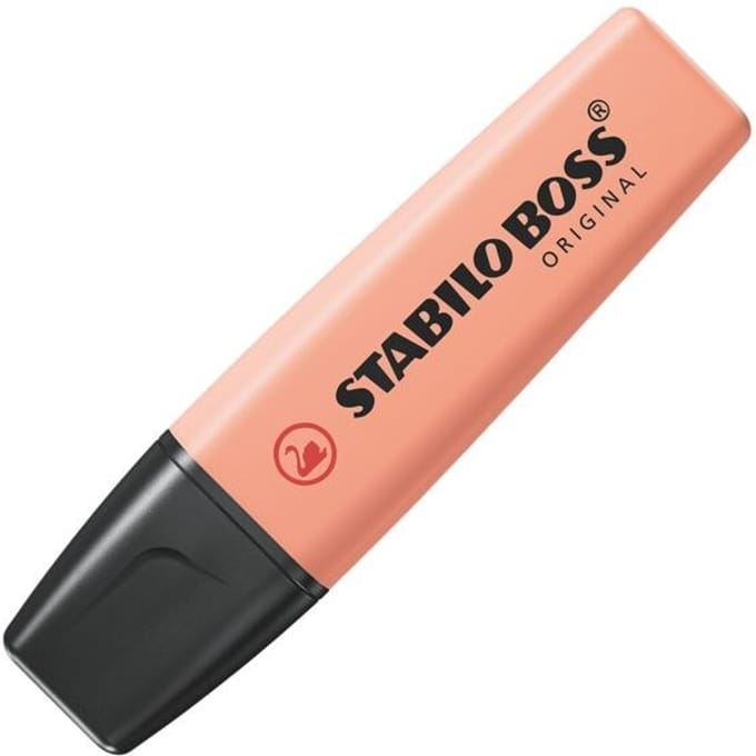 STABILO BOSS ORIGINAL Pastel - Markeerstift - Cremig Perzik - per stuk