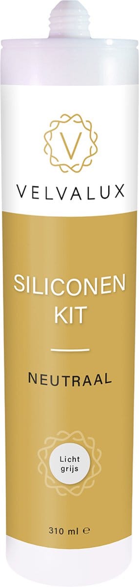 Velvalux Siliconenkit - Lichtgrijs - 310ml
