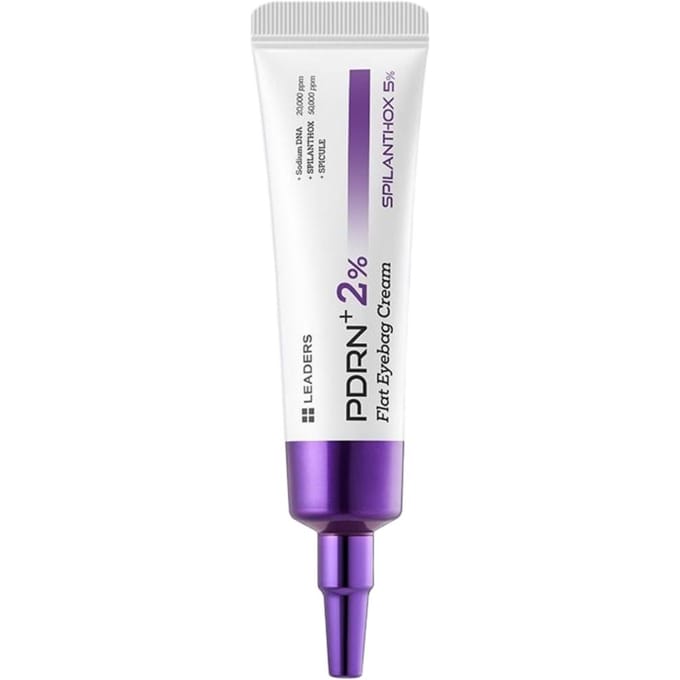 LEADERS PDRN+ 2% Platte Oogzak Nachtverzorgingscrème Verstevigend Gladmakend 20ml white