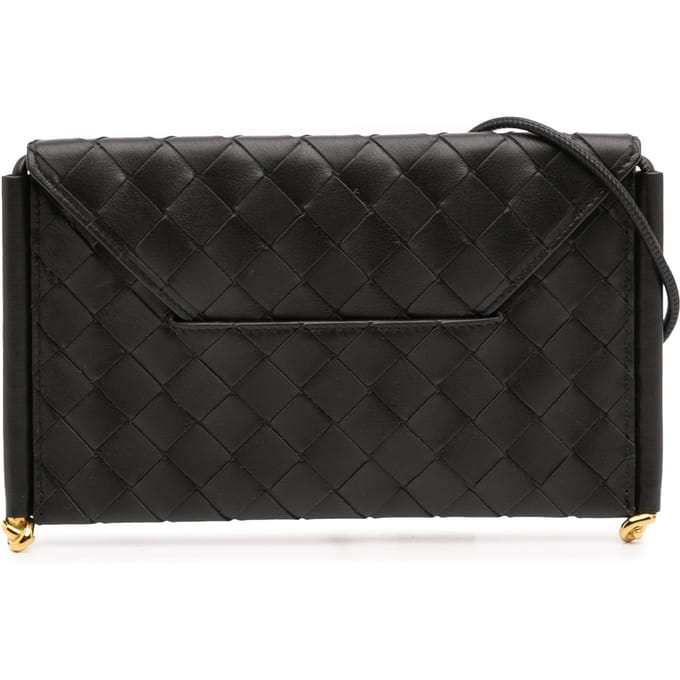 Geweven Leren Crossbody Tas