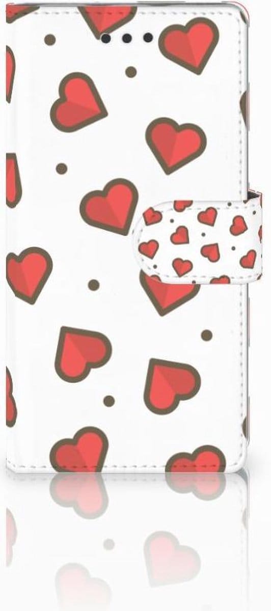 Huawei Ascend P8 Lite Telefoon Hoesje Hearts