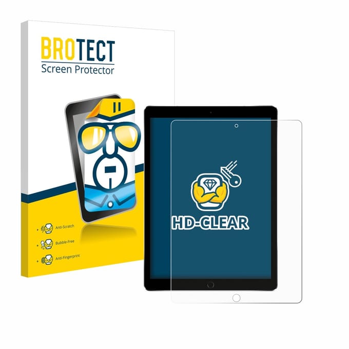BROTECT - Screenprotector voor Apple iPad Pro 12.9" 2017 (2. Gen.) - Folie Beschermfolie transparant