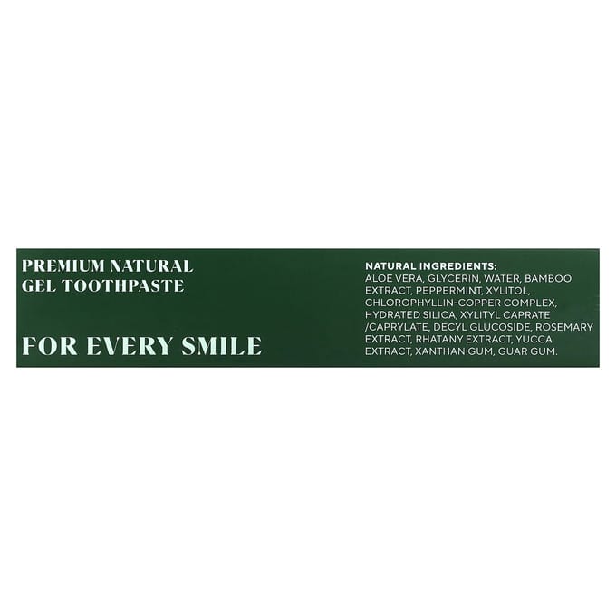 Plus Ultra, Natural Gel Toothpaste, Mint, 4.7 oz (133 g)