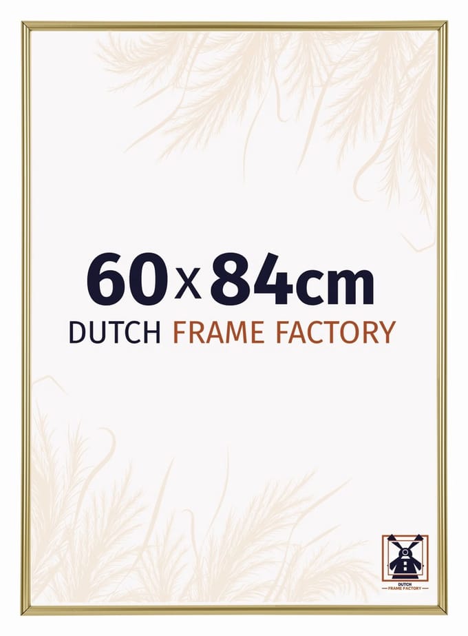 Fotolijst 60x84 cm - Kunststof - Goud - Angers