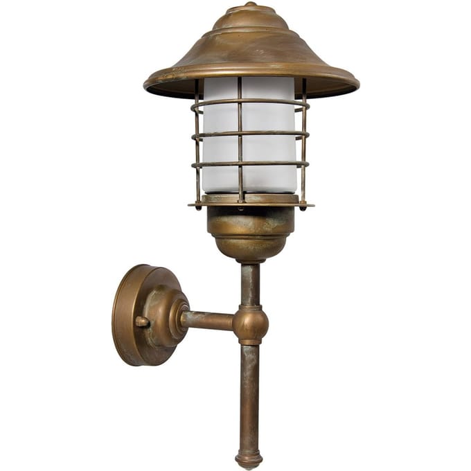 Moretti Luce Chiara rechte buitenwandlamp - zeewaterbestendig