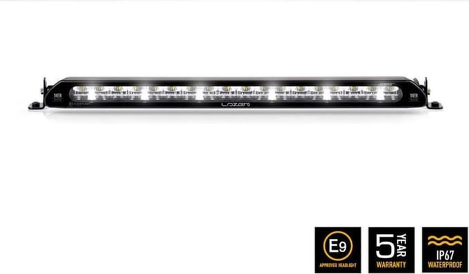LED bar - Lazer - Linear 18 - Elite - 20.5 - 52cm - Positielicht Wit - Driving