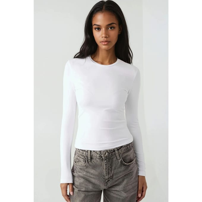 Langsleeve Crew Neck T-shirt