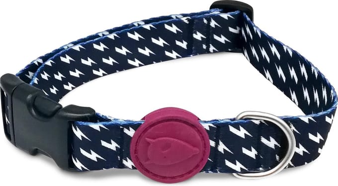 Morso - Halsband Hond Gerecycled Power Flow Zwart