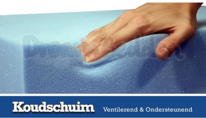 Hotel Topper - 140x220 - STEVIG - HR45 Koudschuim - ca. 10 cm dik - Cool & Fresh