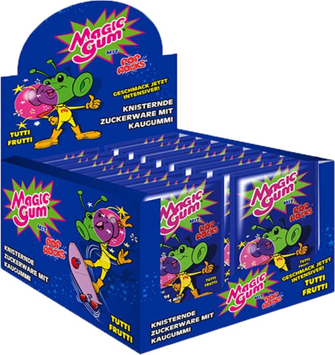Zeta - Magic Gum Pop Rocks - Tutti Frutti - 50 bags