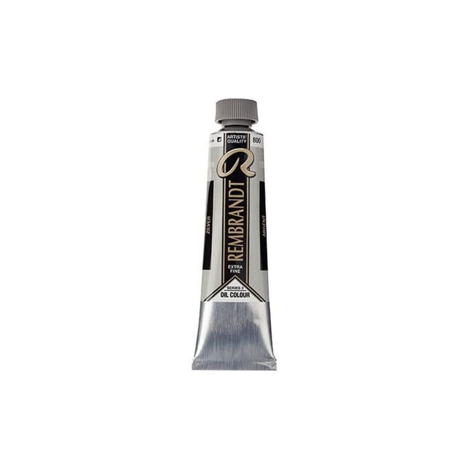 Rembrandt Olieverf Tube 40 ml Zilver 800