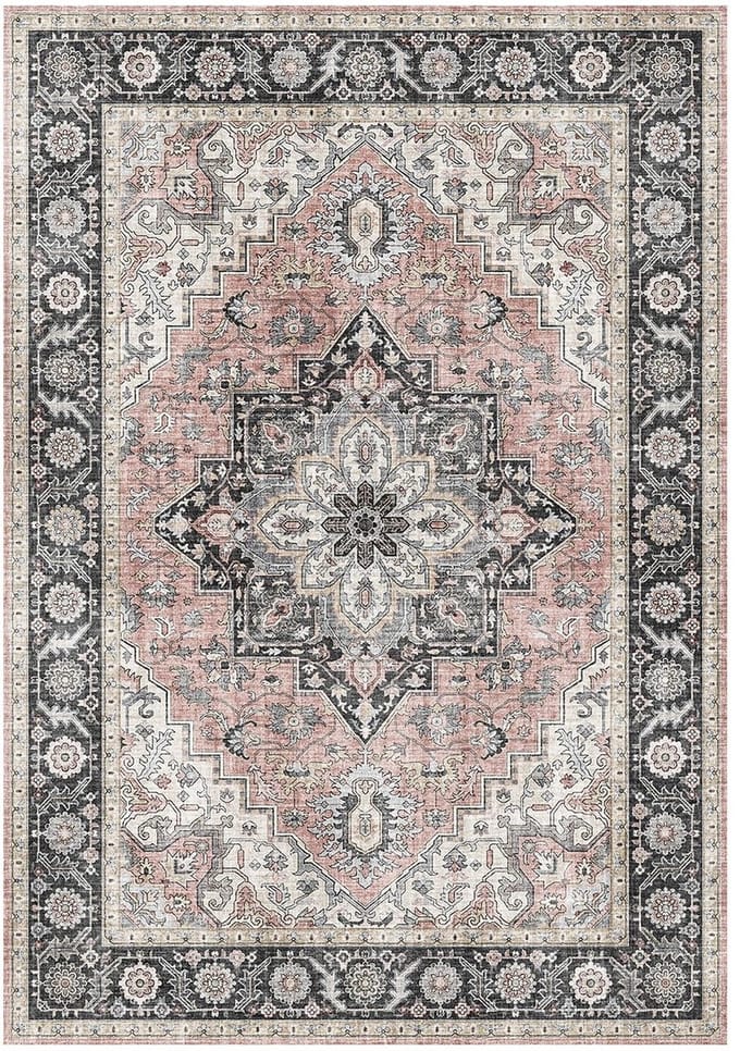 AFK Living - Platgeweven tapijt met velours effect ANATOLIA