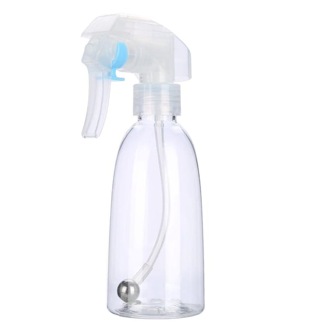 Navulbare plastic kapperssprayfles, waterverstuiver, kappersgereedschap (Wit) wit