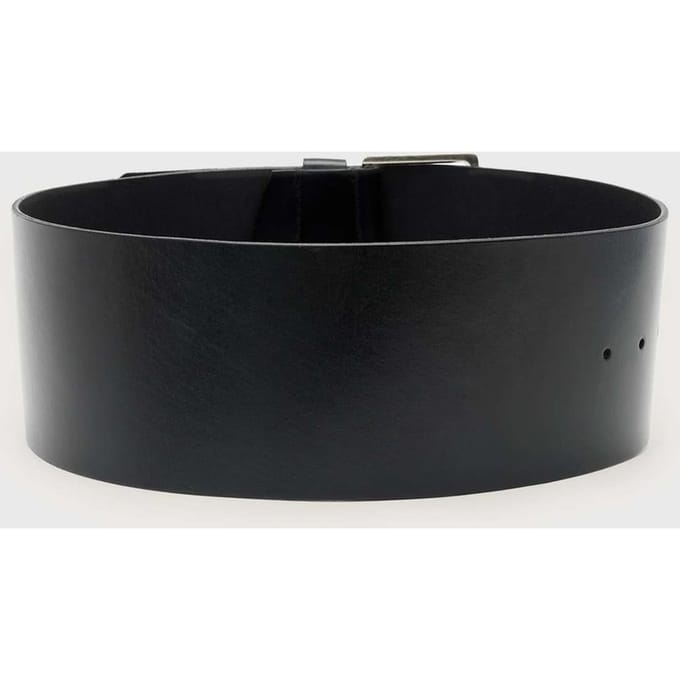 AllSaints Mim Hip Belt Black/warm Silver Größe: S | Gürtel Outlet | Damen | Grau