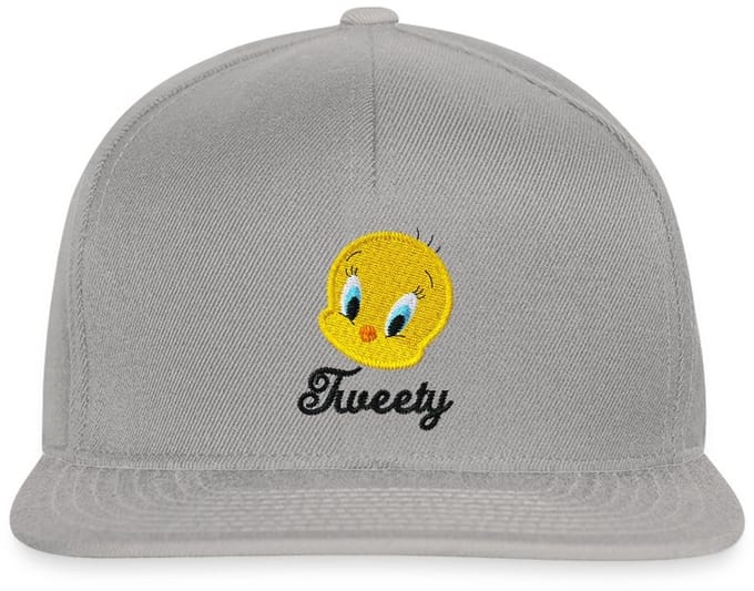 Looney Tunes Tweety Portret Borduurwerk Snapback cap