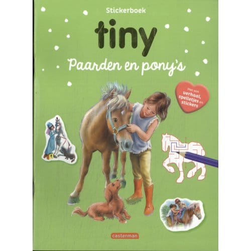 Paarden En Pony's - Tiny Stickerboek - Gijs Haag