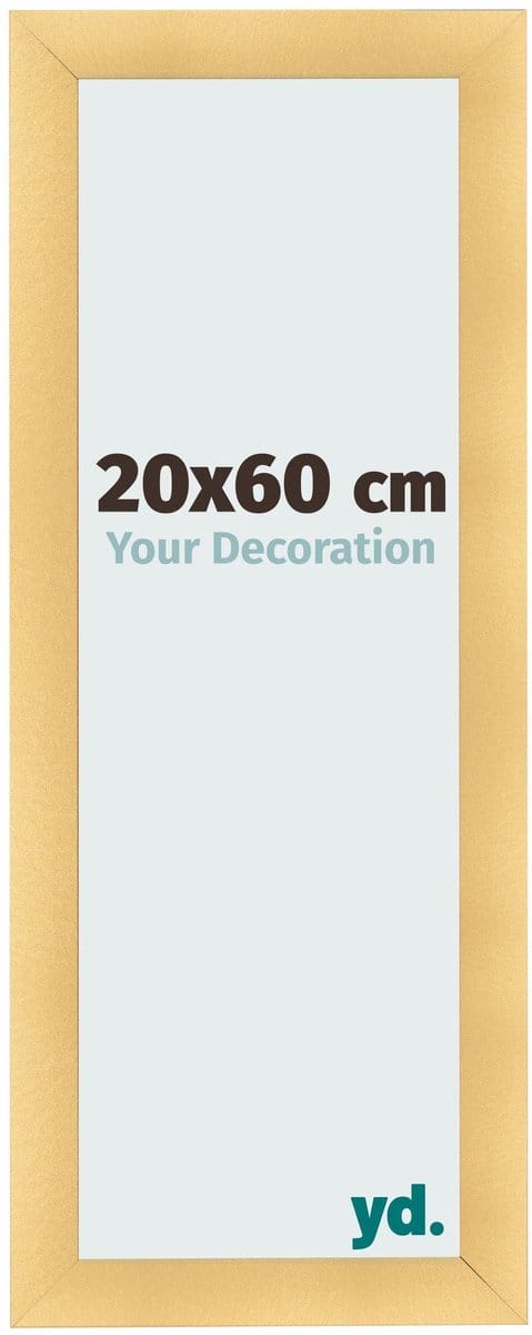 Your Decoration - Fotolijst 20x60 cm - MDF - Goud Mat - Pisa