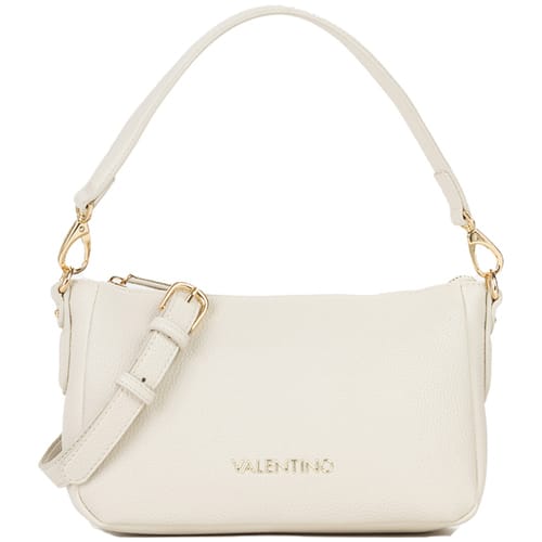 Mario Valentino Beige Polyurethaan Dames Handtas met Schouderriem