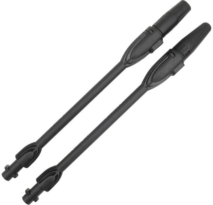 Hogedruk Accessoires - Reinigingsset - Terras Reinigen - Roterende & Variabele Straal - 2250 Psi - Zwart