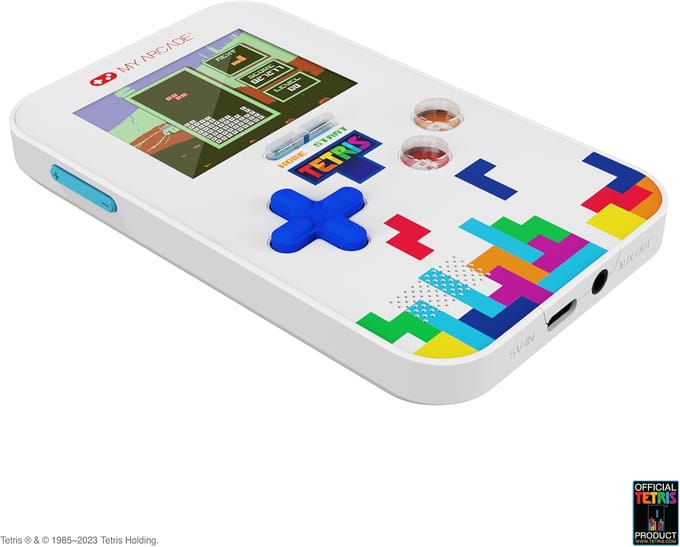 My Arcade Go Gamer Classic Tetris 301 Retroconsole Transparant One Size / EU Plug