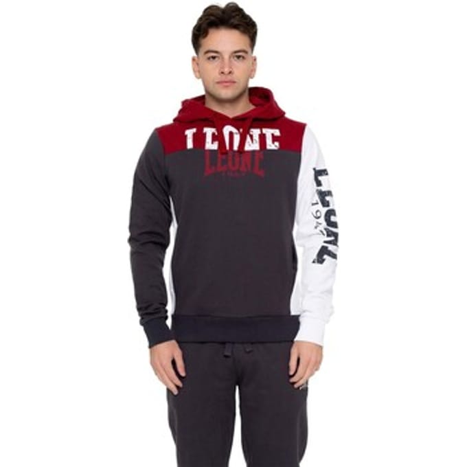 Capuchon sweaters Leone 1947 Man Hoody Color Block