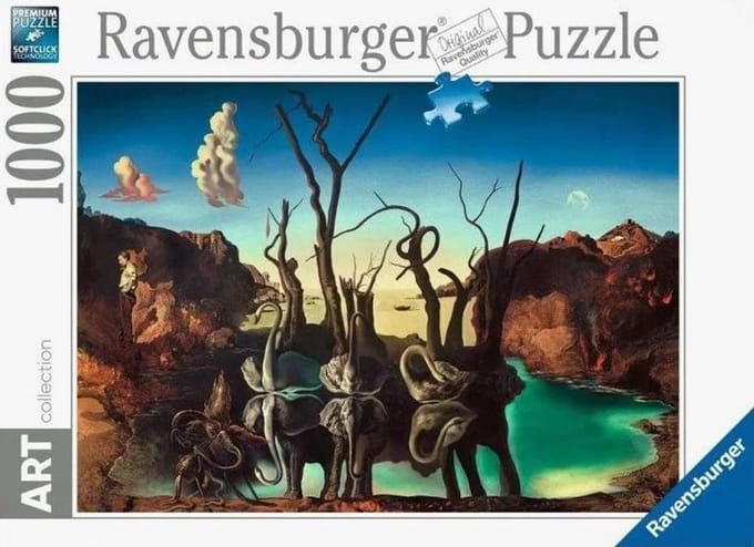 Erwachsenenpuzzle 1000 Teile - Dali
