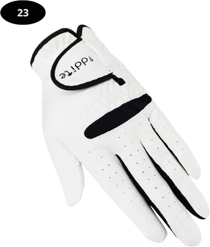 Nivard Golfhandschoenen - Golf Accessoires - Handschoen AntiSlip - Heren - Links - Wit - Maat M