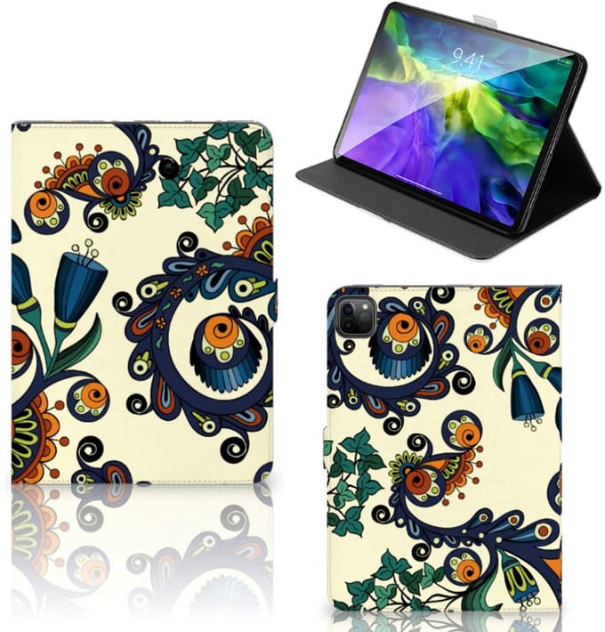 Tablet Hoes iPad Pro 11 2020/2021/2022 Barok Flower