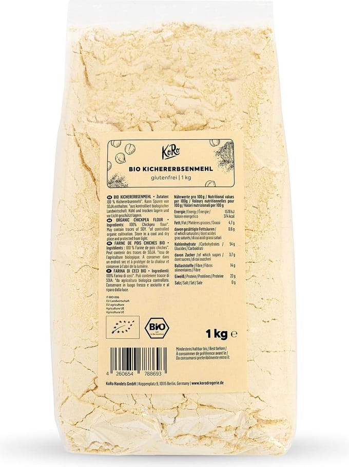 KoRo | Bio kikkererwtenmeel 1 kg