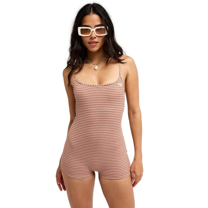Dames zwempak uit 1 stuk Roxy Wild Sunset Boyleg