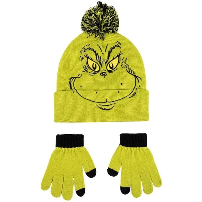 Muts en Wanten The Grinch Groen 2 Onderdelen