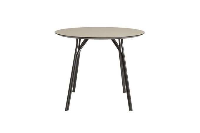 Woud Tree Tafel  - beige - zwart - 90 cm