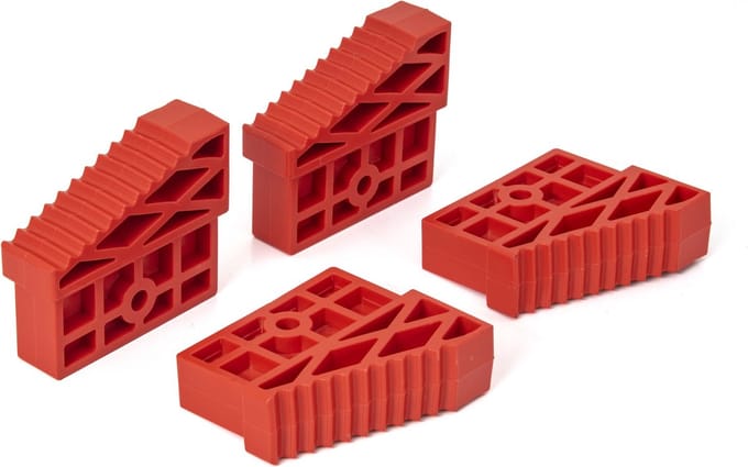 ALGA Trapvoeten set voor dubbele trappen - set 4 stuks
