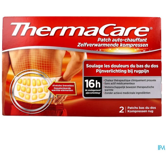 Thermacare Zelfwarmende Kompressen - Warmtepleisters - Warmte Compress - Rug - 2 stuks