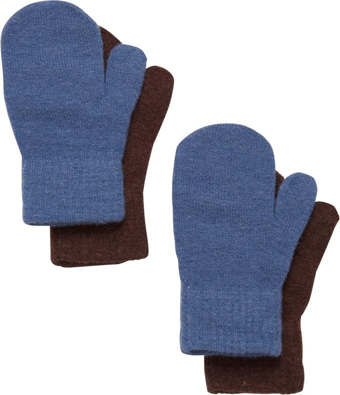 Celavi - Wanten voor kinderen - 2-pack - Magic - Chinees Blauw - maat M (3-6 year)