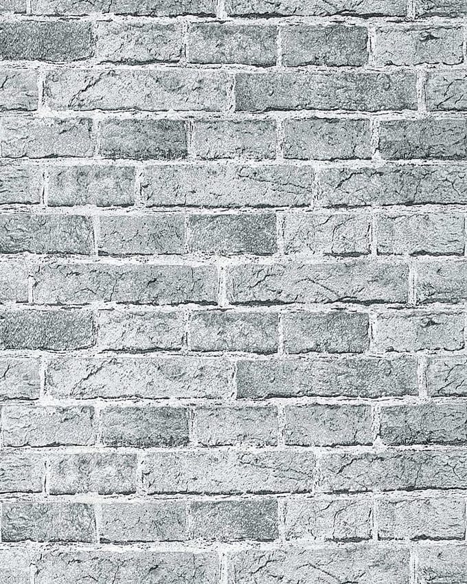 Steen behang EDEM 583-26 steen optiek met reliëfstructuur grijs