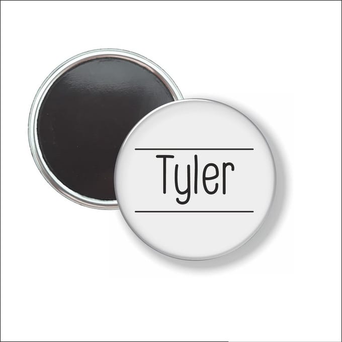 Button Met Magneet 58 MM - Tyler - NIET VOOR KLEDING
